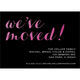 Black We've Moved Foil Stamped Moving Announcements Image 6 of 9